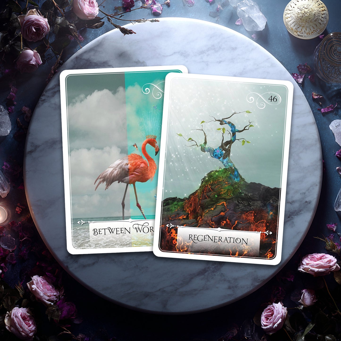 Pocket Size Wisdom of the Oracle Divination Cards | Intuitive Messages for Peace & Purpose