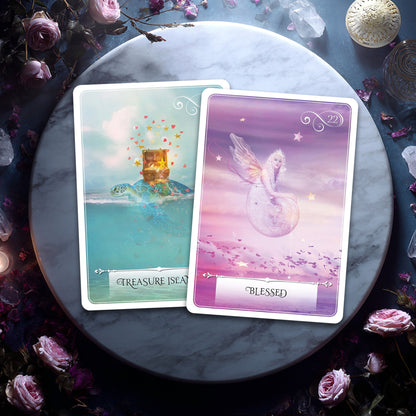 Pocket Size Wisdom of the Oracle Divination Cards | Intuitive Messages for Peace & Purpose