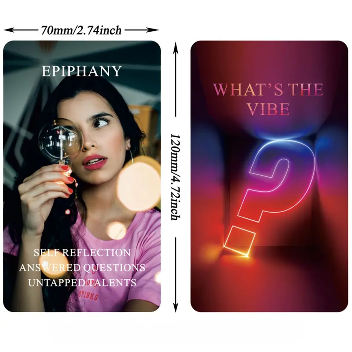 What’s The Vibe Oracle Cards – Intuitive Energy Deck for Daily Guidance, Clarity & Spiritual Insight