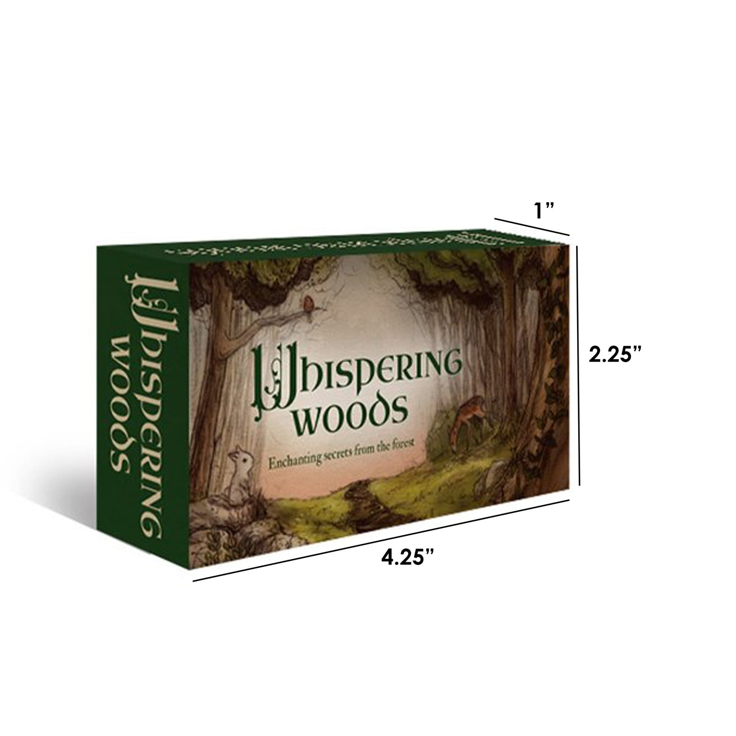 Whispering Woods Inspiration Cards: 40 mini oracle cards