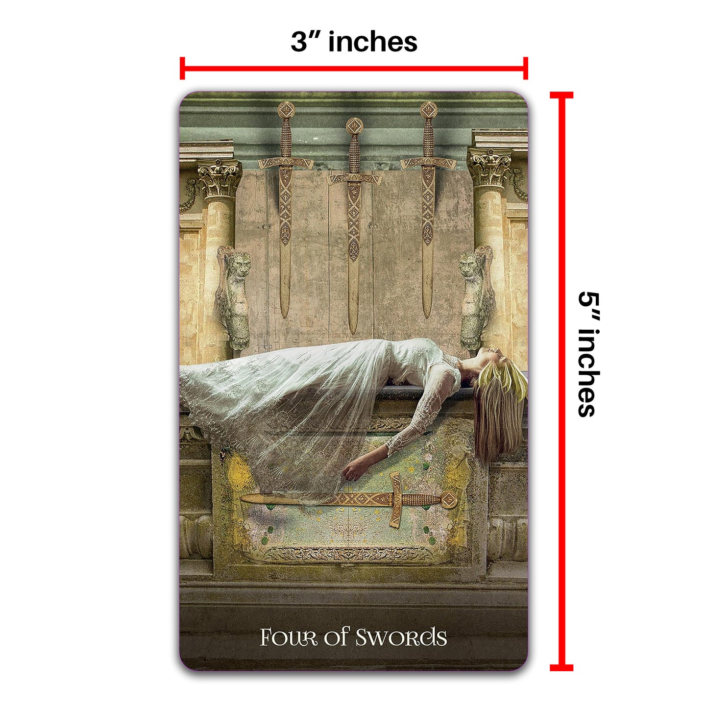 When Women Had Wings Tarot Deck – 78 Cards with Purple Gilded Edges