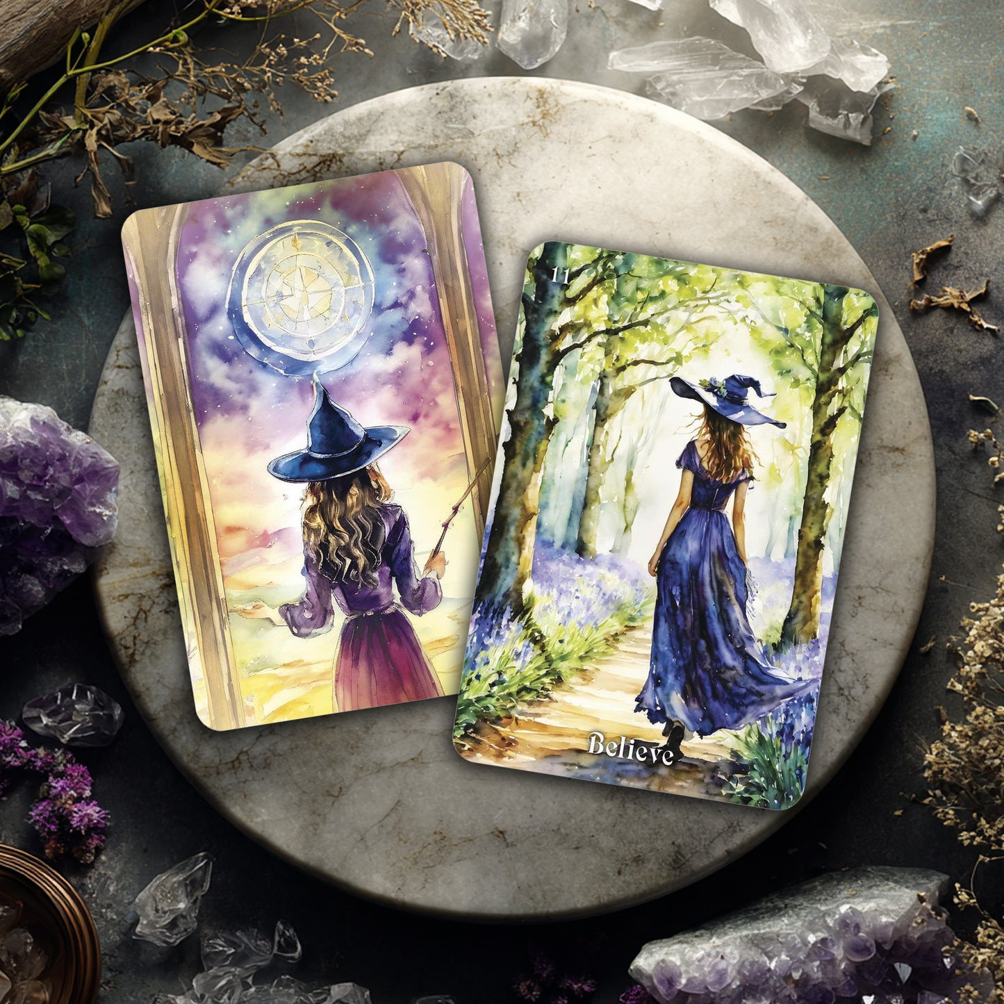 Witch Whispers Oracle – 40 Card Deck & Guidebook