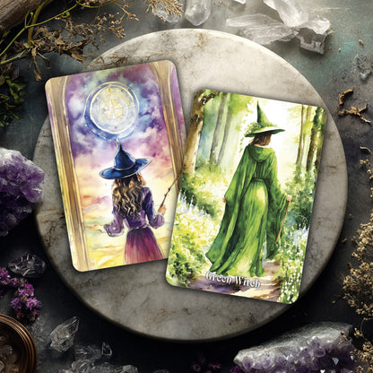 Witch Whispers Oracle – 40 Card Deck & Guidebook
