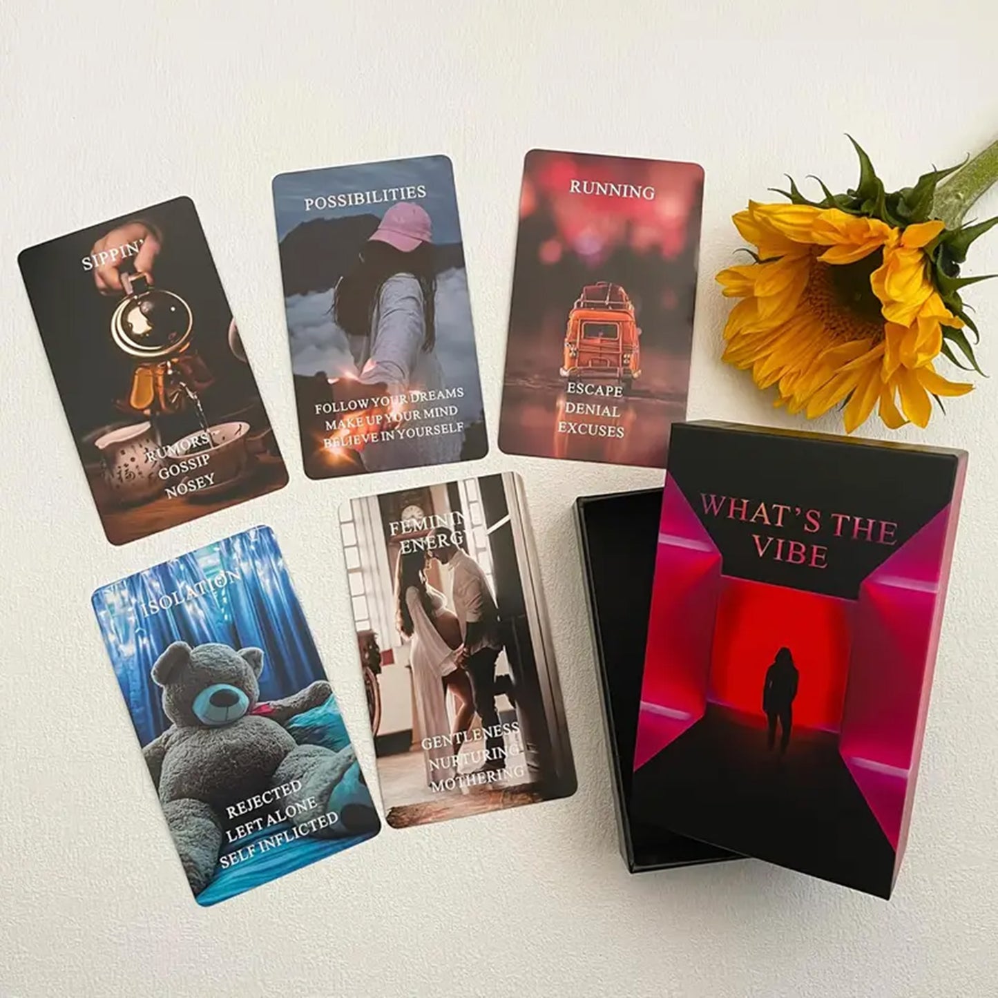 What’s The Vibe Oracle Cards – Intuitive Energy Deck for Daily Guidance, Clarity & Spiritual Insight