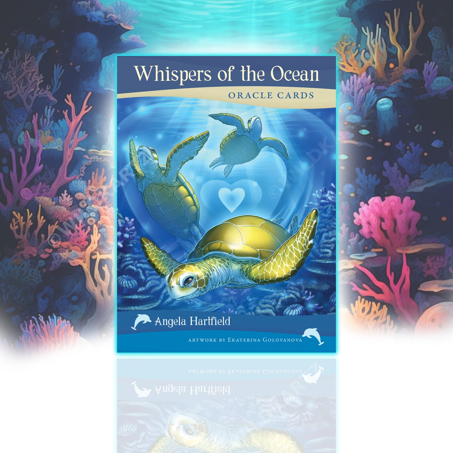 Whispers of the Ocean Oracle Deck: 50 Oracle Cards & Guidebook