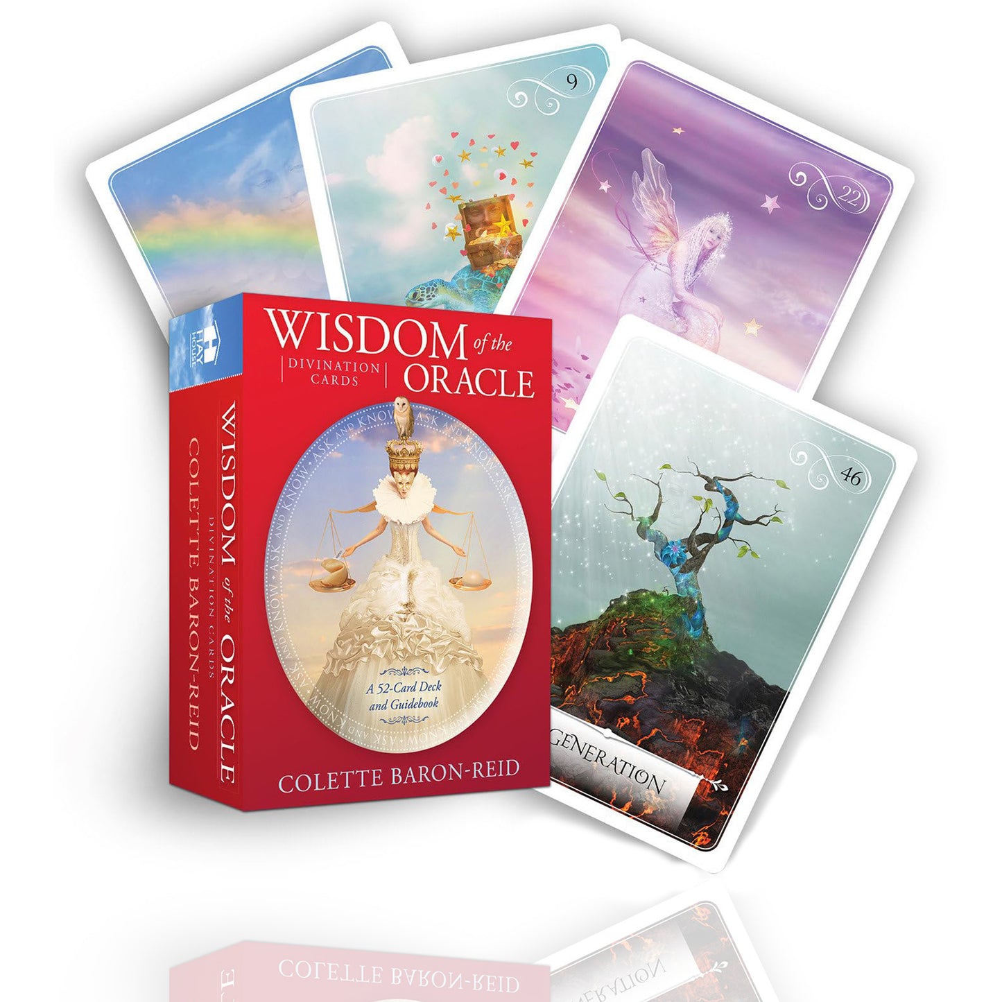 Wisdom of the Oracle Divination Cards: 52 Oracle Card Deck & Guidebook