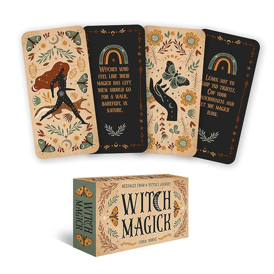 Witch Magick Mini Oracle Cards: Messages from a witch's journey