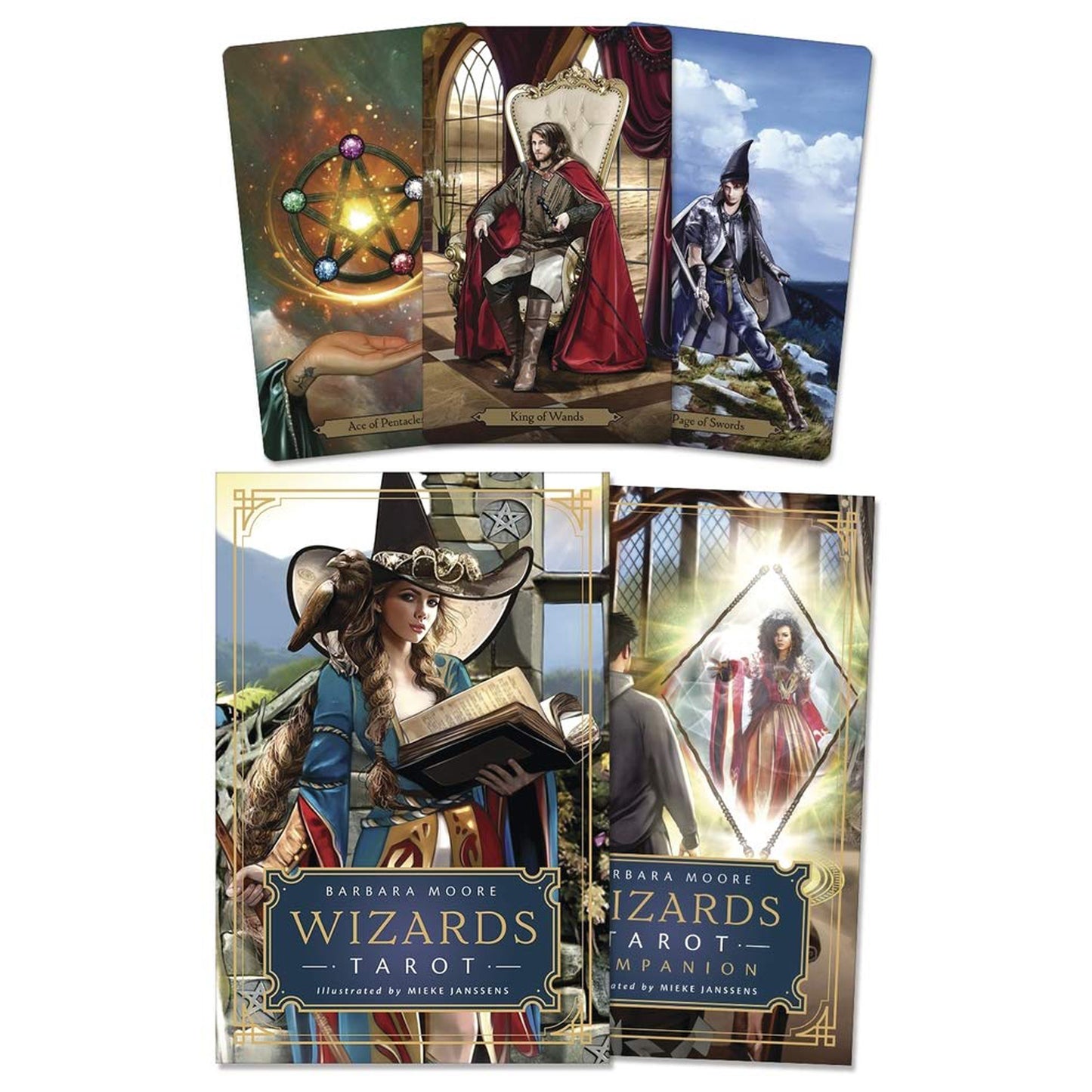 Wizards Tarot: 78 Tarot Card Deck and Guidebook