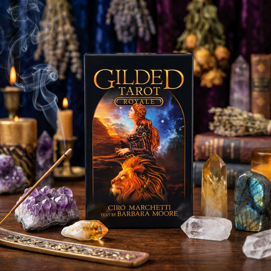 Gilded Tarot Royale Deck: 78 Tarot Cards & Guidebook
