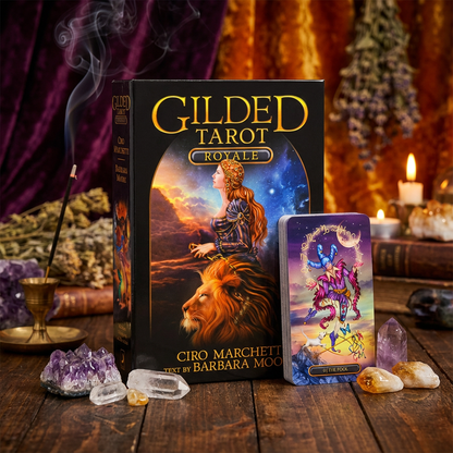 Gilded Tarot Royale Boxed Kit - Sacred Insight & Timeless Symbolism