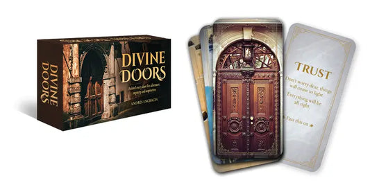 Divine Doors: Behind Every Door Lies Adventure, Mystery and Inspiration; 40 Full-Color Mini Oracle Cards