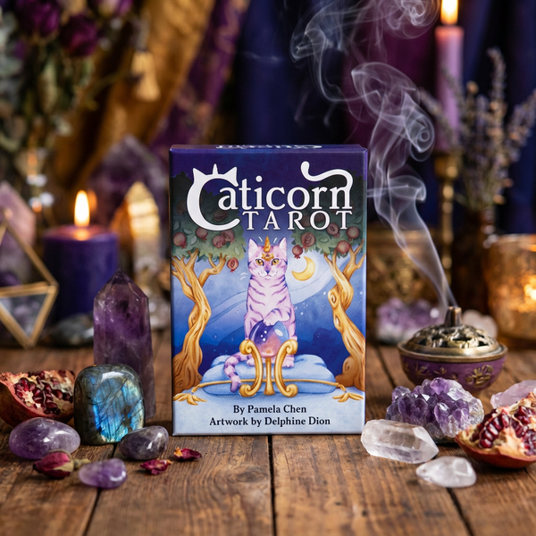 Caticorn Tarot: 78 Tarot Cards & Guidebook Set