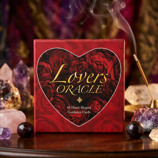 Lover's Oracle: 45 Heart Shaped Oracle Card Deck for love readings