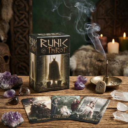 Runic Tarot Deck – Norse Mythology & Rune Wisdom Divination
