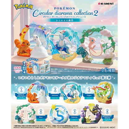 RE-MENT Pokemon Circular Diorama Collection # 2