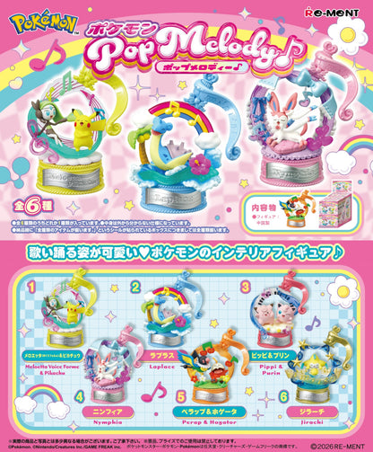 Pokemon Re-ment Pop Melody Collection