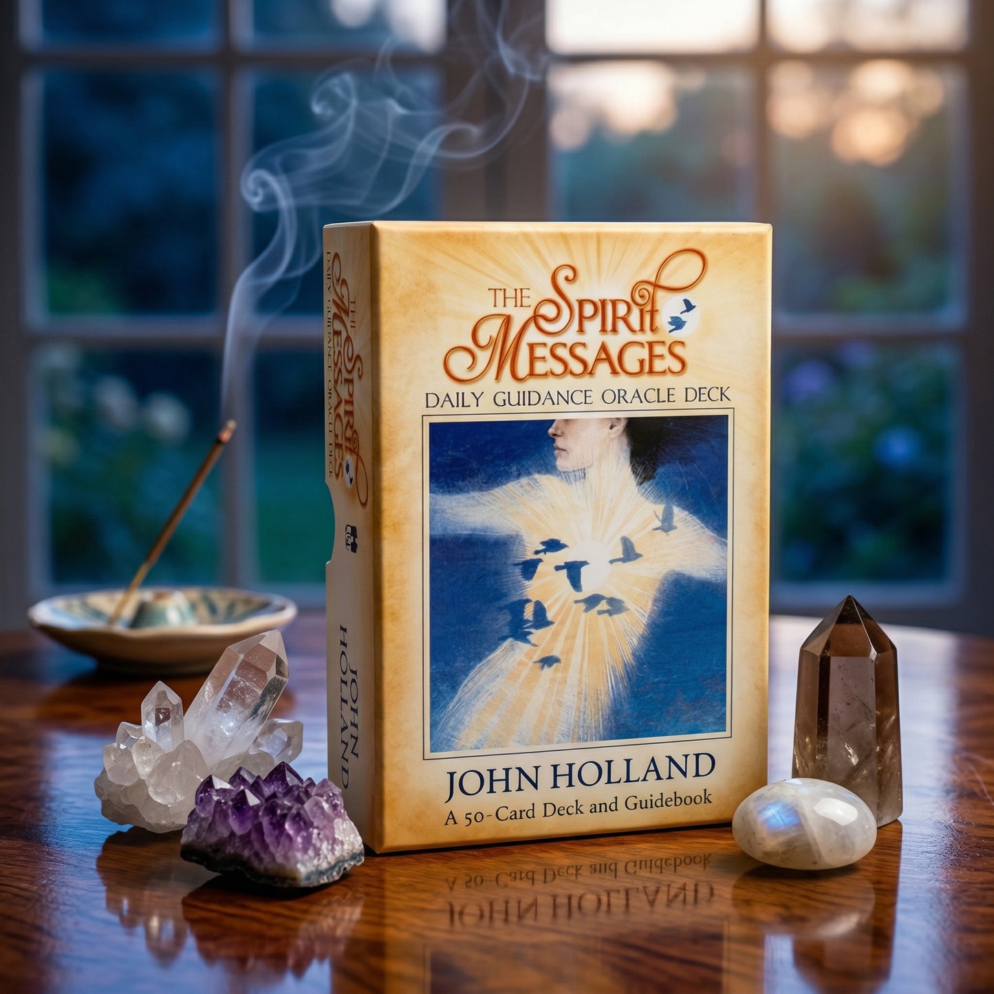 Spirit Messages Daily Guidance Oracle Deck: 50 Oracle Cards & Guidebook