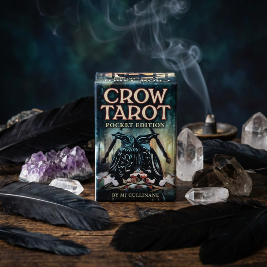 Crow Tarot Pocket Edition: 78 Tarot Card Deck & Guidebook