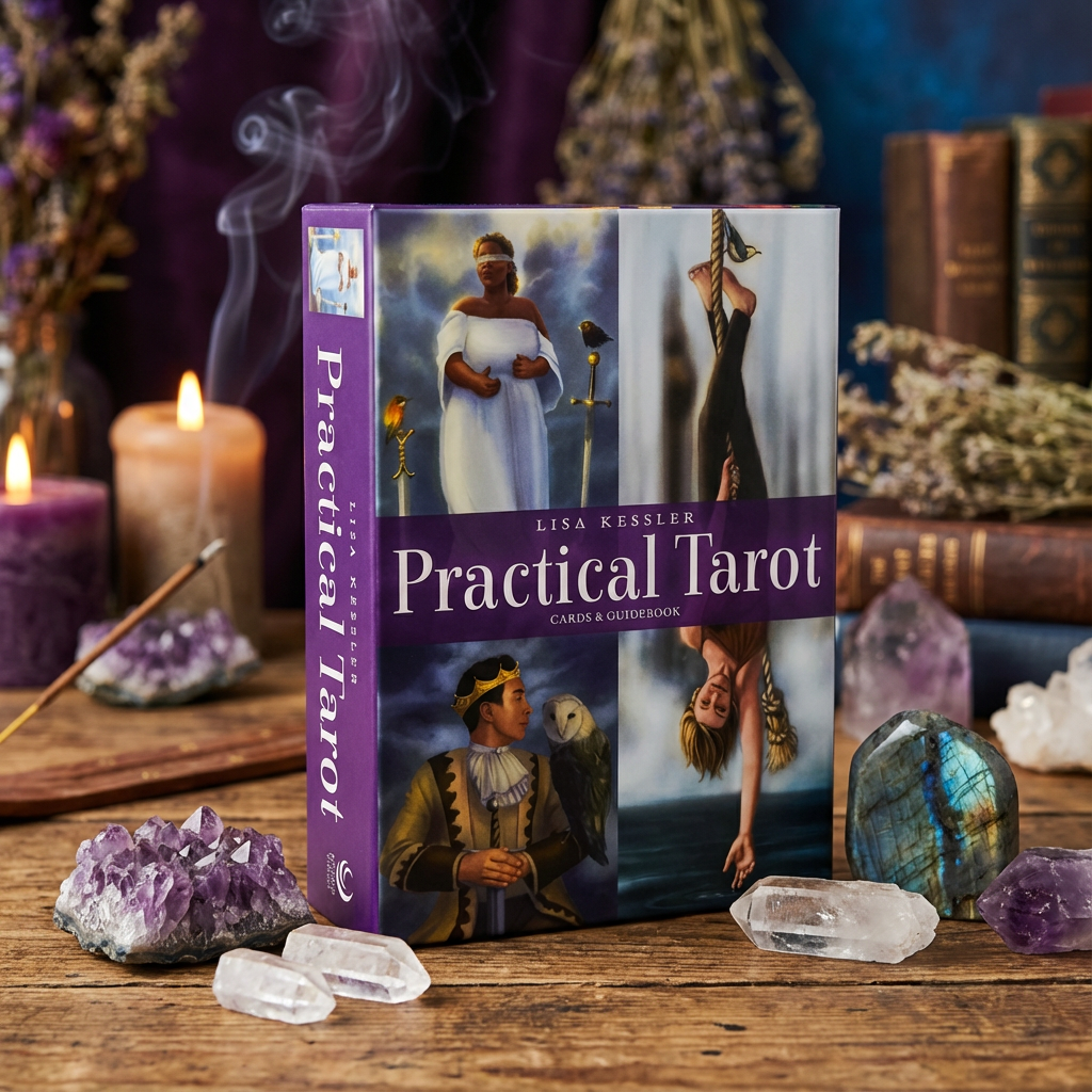 Practical Tarot – 78 Card Tarot Deck & Guidebook for Beginners and Intuitive Readings
