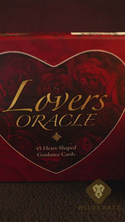 Lover's Oracle: 45 Heart Shaped Oracle Card Deck for love readings