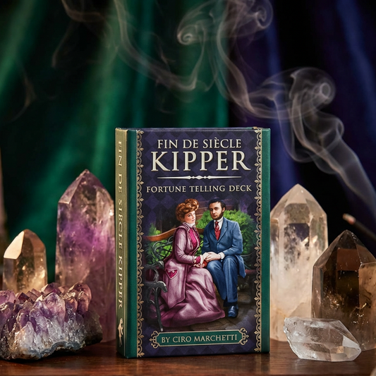 Fin de Siècle Kipper Deck and guidebook: 39 traditional German fortune telling cards